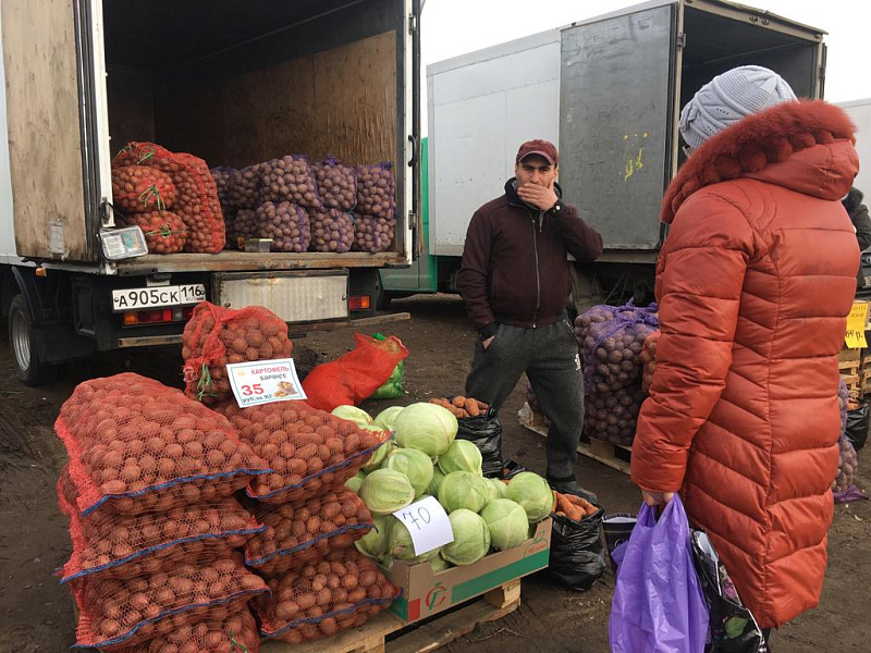На ярмарки в Челнах завезли свыше 219 тонн продукции