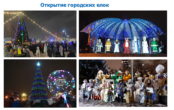 Около двух тысяч человек приняли участие в организации новогодних мероприятий