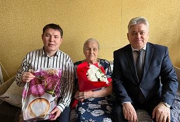 Ветеранов Великой Отечественной войны поздравили с юбилеями