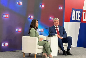 Наил Мәһдиев "ВСЕ СВОИ" патриотик телемарафонында чыгыш ясады