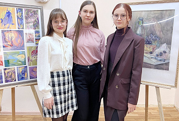 “On the Wings of Inspiration” by Farida, Aliya, and Varvara