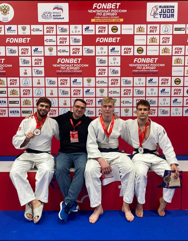 Челнинские дзюдоисты показали достойные результаты на чемпионате России