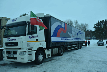 Another shipment of cargo sent from Naberezhnye Chelny to the SVO zone