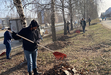 485 человек вышли на субботник