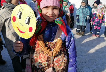 Pupils of kindergarten No. 53 celebrated Maslenitsa