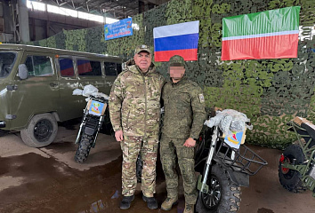 Наиль Магдеев встретился с военнослужащими в зоне СВО