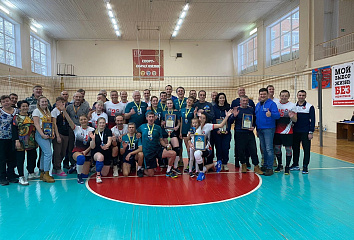 Челнинцы выиграли Всероссийский турнир по волейболу среди ветеранов 50+