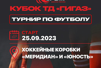 Турнир по футболу на Кубок торгового дома «GiGas» среди команд молодежных клубов