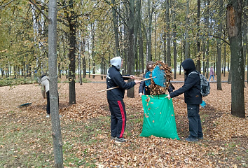 В Набережных Челнах состоялся средник по уборке территории