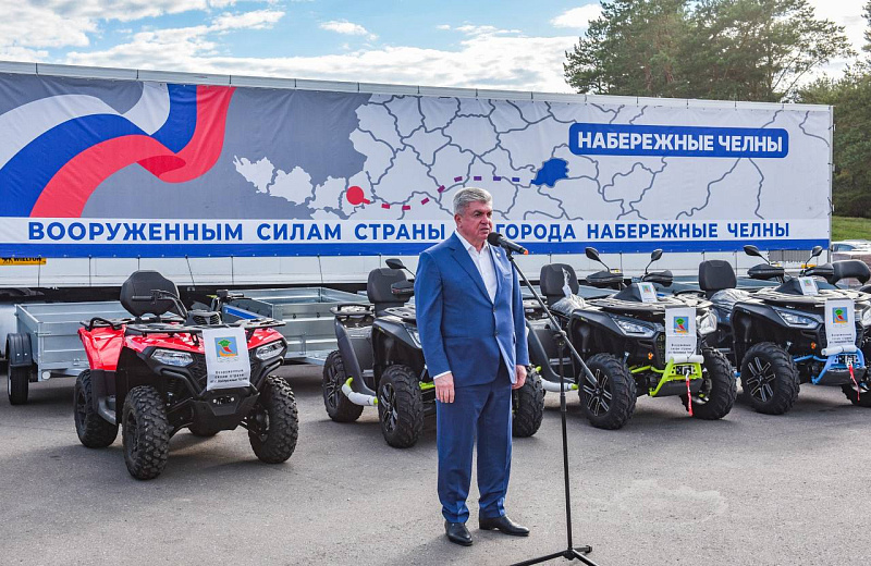 Из Набережных Челнов направлено более 1 тысячи тонн шефской помощи в зону СВО